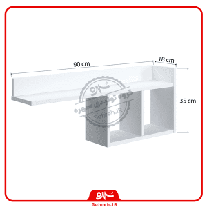 شلف دیواری مدل SO38104