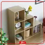 کتابخانه مدرن به صورت پلکانی به همراه 6 طبقه