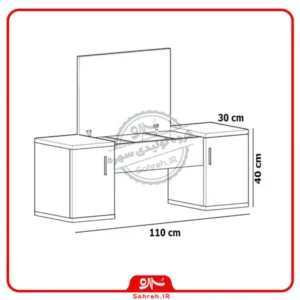 میز آرایش مدل SO25118