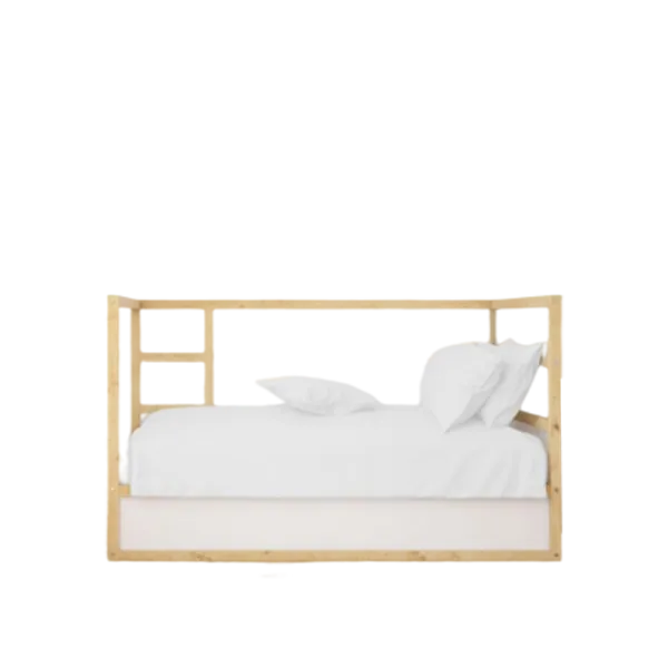 تخت خواب کلاسیک کودک و نوجوان با متریال درجه یک و طراحی ساده